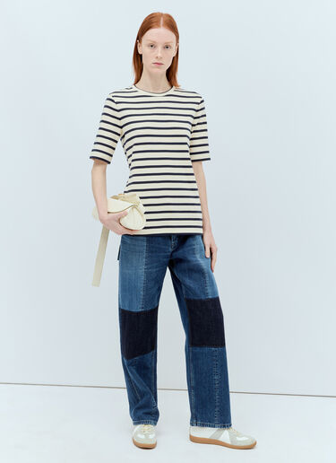 Jil Sander+ 拼接牛仔裤 牛仔蓝 jsp0255012