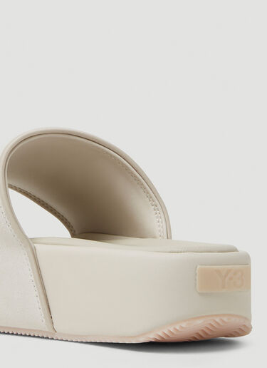Platform Slides Y-3 Platform Slides White yyy0347014