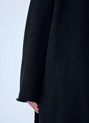 Rick Owens DRKSHDW Dragging Hood Gimp Sweatshirt Black drk0160013
