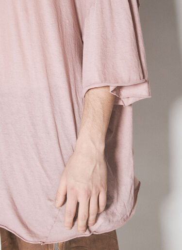 Rick Owens Tommy T-Shirt Pink ric0155014