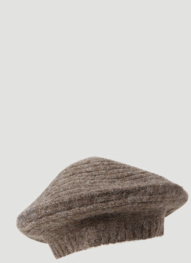 Eckhaus Latta Poet Beret Brown eck0151001