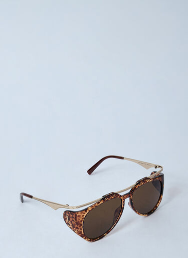 SL M137 Sunglasses Saint Laurent SL M137 Sunglasses Brown yss0259049