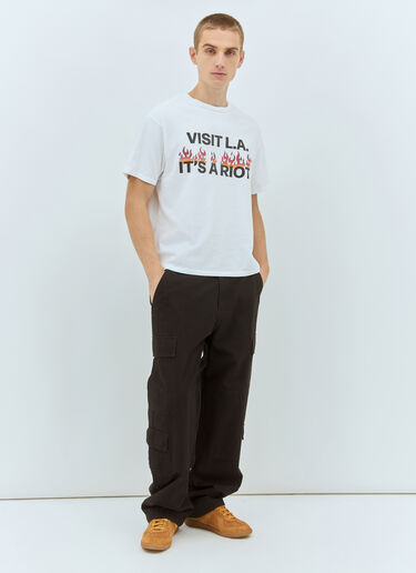 Gallery Dept. L.A. Riot T-Shirt White gdp0158028