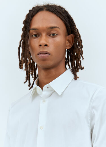 Gucci Stretch Cotton Poplin Shirt White guc0157033