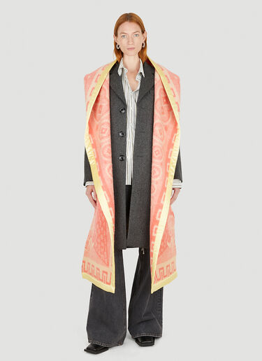 Meryll Rogge Blanket Draped Classic Coat Grey rog0250001