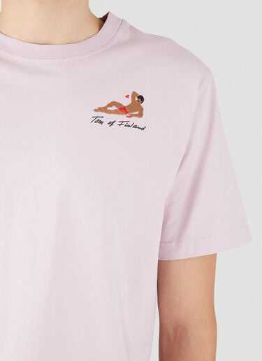 Carne Bollente [게이즈 오브 원더] 티셔츠 핑크 cbn0346006