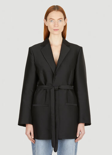 TOTEME Belted Blazer Black tot0251030