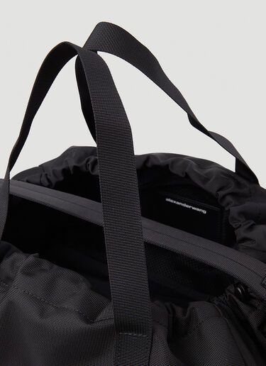 Alexander Wang Primal Drawstring Duffle Shoulder Bag Black awg0249040