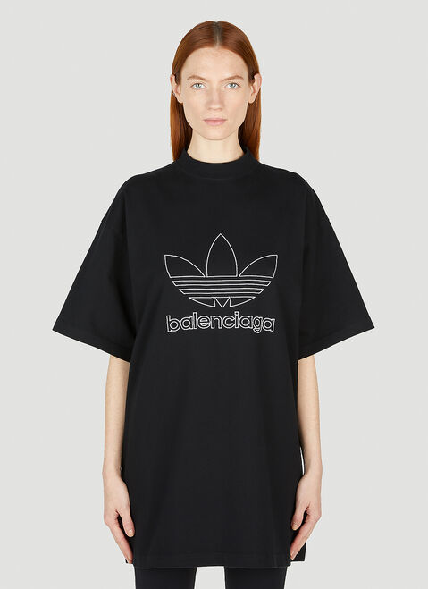 adidas by Wales Bonner Logo Print T-Shirt Black awb0352002