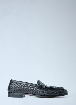 Bottega Veneta Silenzio Loafers Dark Brown bov0165023