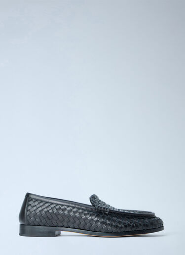 LN-CC® - Bottega Veneta: Silenzio Loafers - Dark Brown Bottega Veneta Silenzio Loafers Dark Brown bov0165023