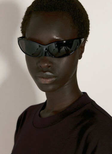 Balenciaga 4G Cat Sunglasses Black bcs0356001