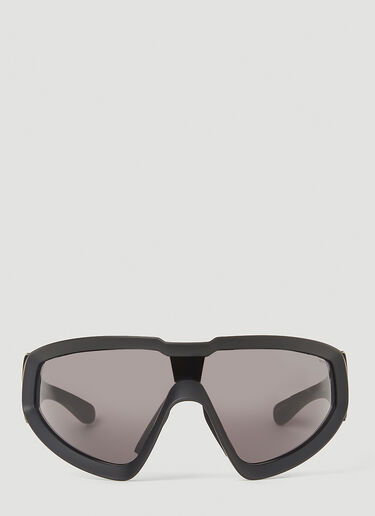 Moncler Wrapid Shield Sunglasses Black mon0351006