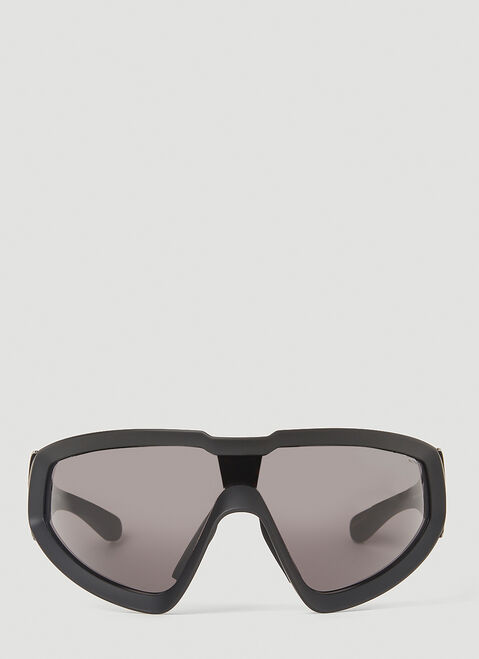 Prada Wrapid Shield Sunglasses Black lpr0251013