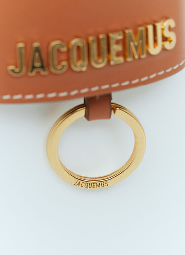 Jacquemus Le Porte Clés Bagage Keyring Brown jac0254090