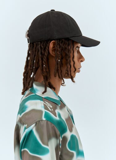 Ape Head Panel Baseball Cap A BATHING APE® Ape Head Panel Baseball Cap Black aba0156013