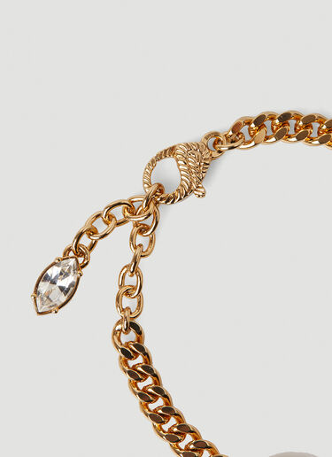 Gucci Bee Logo Charm Bracelet Gold guc0247159