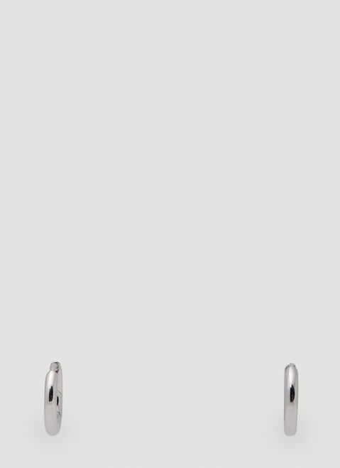 Tom Wood Classic Small Hoop Earrings Silver tmw0353027
