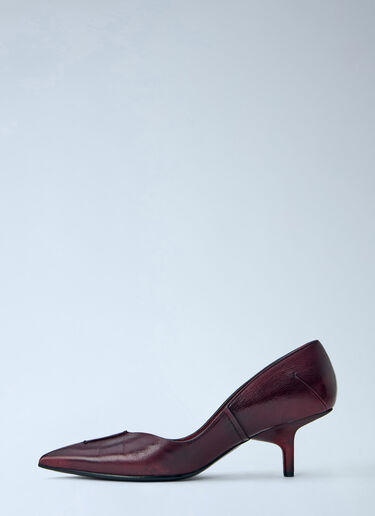LN-CC® - Capasa Milano: Leather Pointed-Toe Pumps - Bordeaux Capasa Milano Leather Pointed-Toe Pumps Bordeaux cps0266005