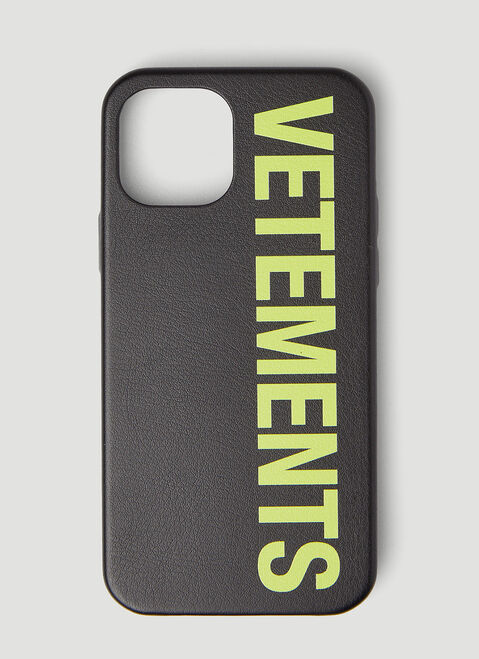 Jil Sander+ Logo iPhone 12 Pro Case Black jsp0151016