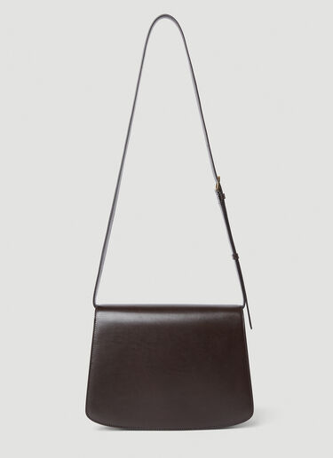 The Row Sofia 10 Shoulder Bag Dark Brown row0251017