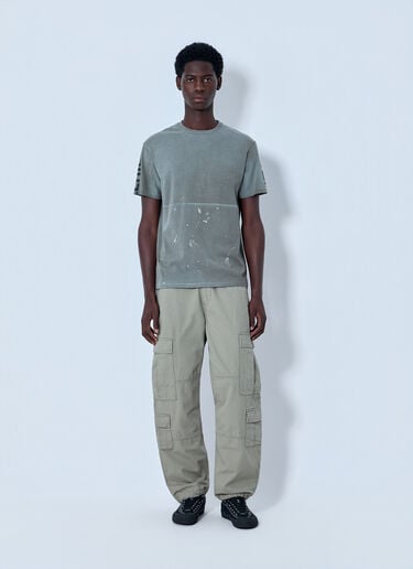 Gallery Dept. Distressed T-Shirt Grey gdp0163003