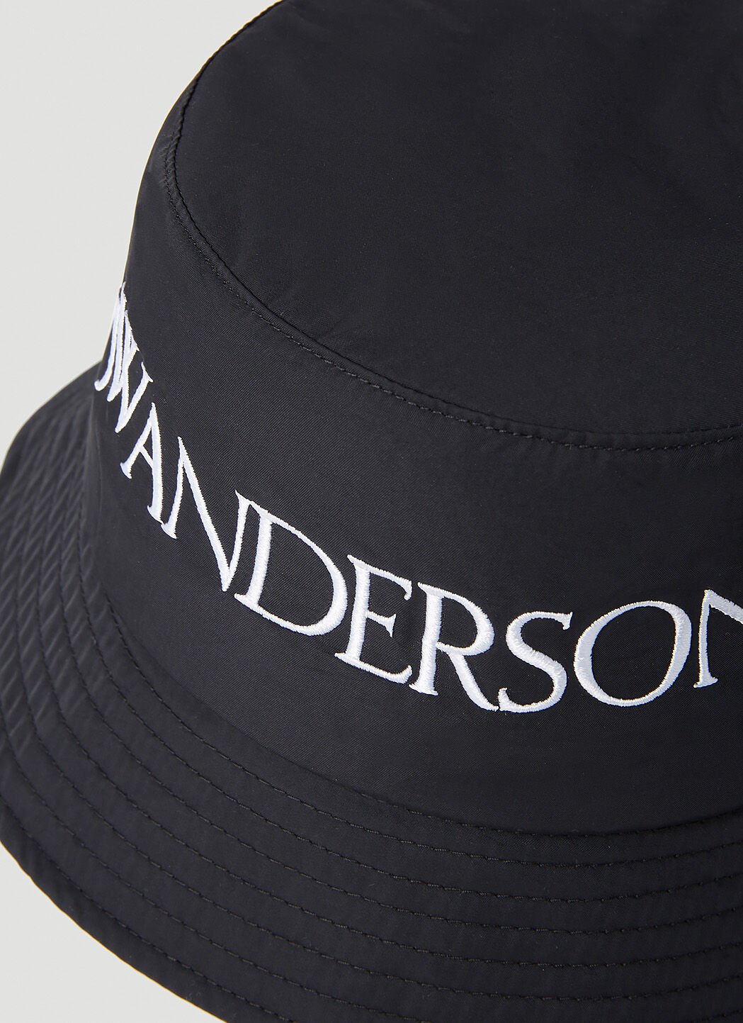 福袋 バースデイ JW Anderson レディース ロゴ バケットハット の ブラック | LN-CC® 帽子