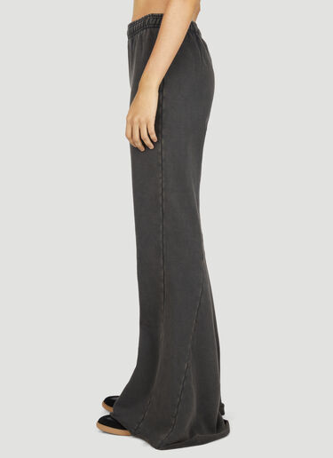 Entire Studios Washed Flared Track Pants Black ent0253011