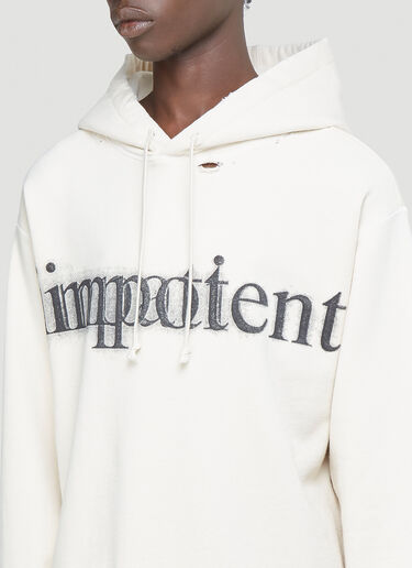 Gucci Impotent Important Hooded Sweatshirt White guc0142019