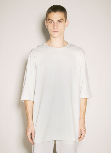 Moncler x Rick Owens Oversized Crewneck T-Shirt White mcs0358013