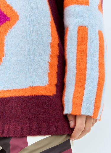 Walter Van Beirendonck Moon Eye Knit Sweater Multicolour wlt0158005