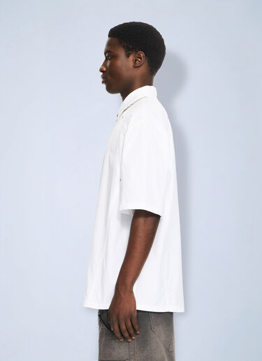 LN-CC® - Off-White: Owr Popl Sporty Bowl Shirt - Green Off-White Owr Popl Sporty Bowl Shirt Green ofw0164196