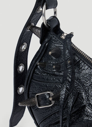 Balenciaga Stud Le Cagole XS Shoulder Bag Black bal0252100