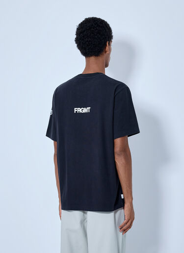 LN-CC® - Moncler x FRGMT Hiroshi Fujiwara: Graphic Logo T-Shirt - Black Moncler x FRGMT Hiroshi Fujiwara Graphic Logo T-Shirt Black mfr0166008
