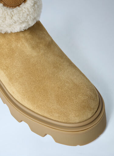 Moncler Aurea Suede Ankle Boots Camel mon0261047