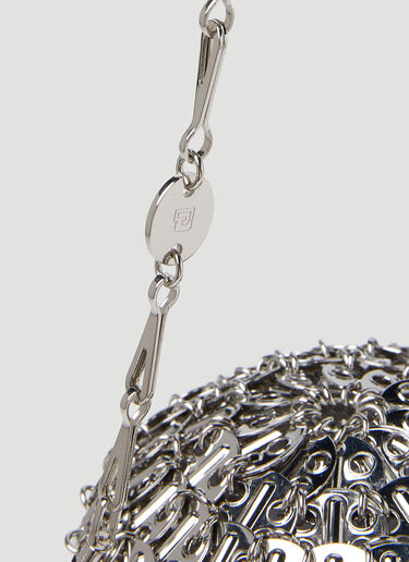 Rabanne 1969 Chainmail Ball 单肩包 银 pac0250047