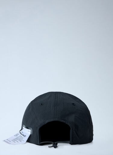 Satisfy Logo Motif Baseball Cap Black sat0162012
