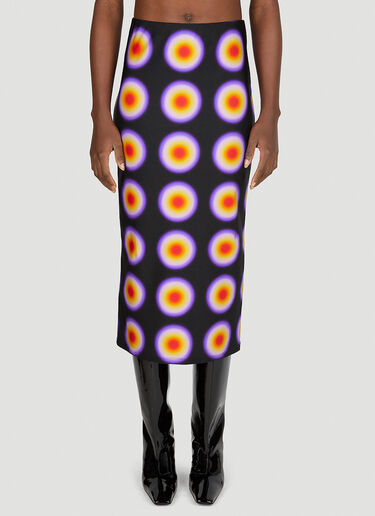 Sportmax Op Art スカート ブラック spx0252020