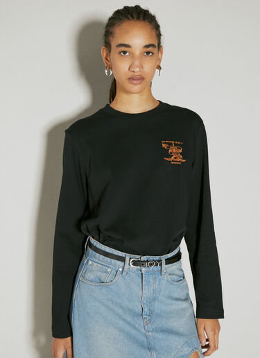 Evergreen Paris' Best Embroidered Bodysuit Y/Project Evergreen Paris' Best Embroidered Bodysuit Black ypr0254024