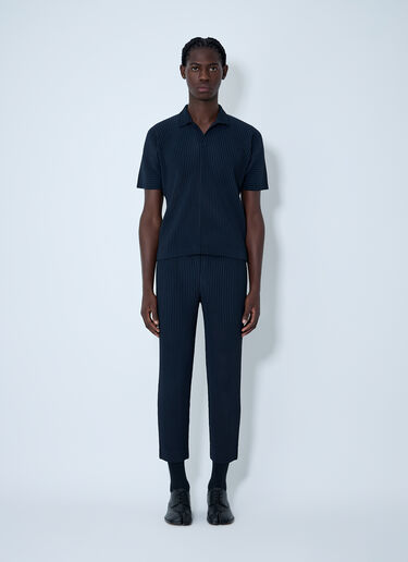 Pleated Pants Homme Plissé Issey Miyake Pleated Pants Navy hmp0162013