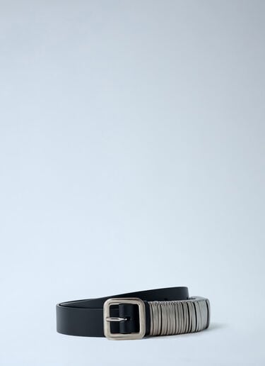 皮革腰带 Jil Sander 皮革腰带 黑色 jil0262024