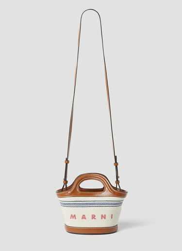 Marni Tropicalia 마이크로 핸드백 베이지 mni0255047