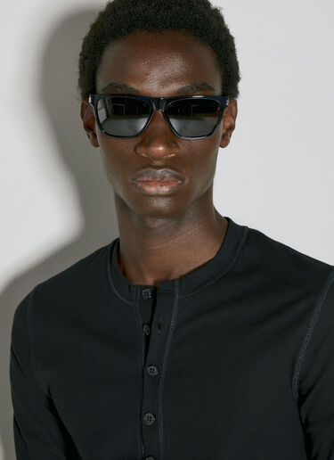 SL 619 Square Sunglasses Saint Laurent SL 619 Square Sunglasses Black yss0154004
