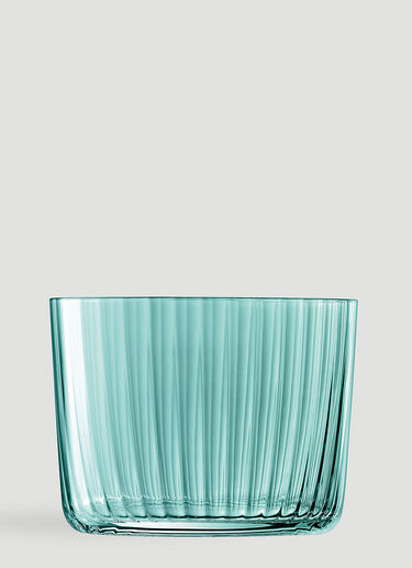 Set of Four Gems Tealight Holders LSA International Set of Four Gems Tealight Holders Green wps0670035