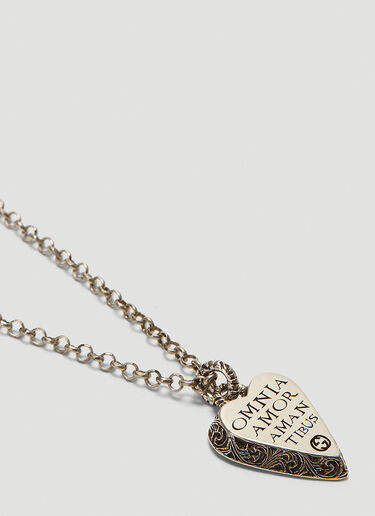GG Love Necklace Gucci GG Love Necklace Silver guc0140045