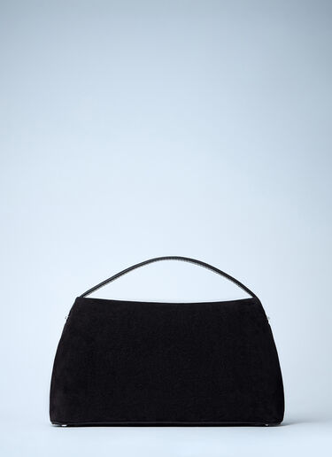 T-Lock 麂皮手提包 TOTEME T-Lock 麂皮手提包 棕色 tot0261015