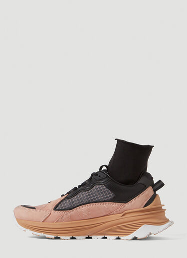 Moncler Lite Runner Sock Sneakers Pink mon0249037