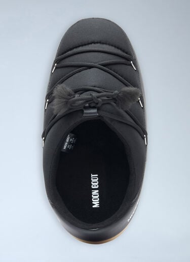LN-CC® - Moon Boot: Evx 尼龙穆勒鞋 - 黑色 Moon Boot Evx 尼龙穆勒鞋 黑色 mnb0358003