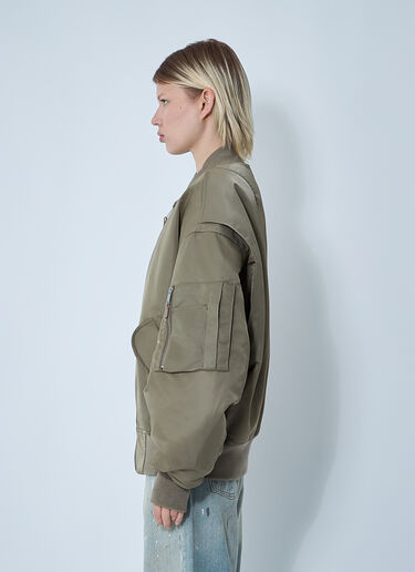 Entire Studios Broad Bomber Jacket Brown ent0359010