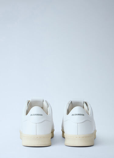 Jil Sander Leather Sports Sneakers White jil0165011